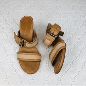 Aerosoles Trot Around Sandals Heels sz 7.5